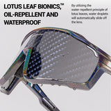 KAPVOE New Technology Nano Lenses Cycling Glasses Outdoor Sports Sunglasses Bike Eyewear Men Women MTB Bicycle UV400 Protective
