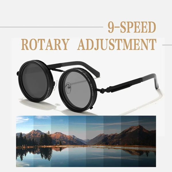Fashion ND2-400 Adjustable Dimming Glasses ND Filter 9 Level Sunglasses UV400 Fishing Sunglasses Outdoor