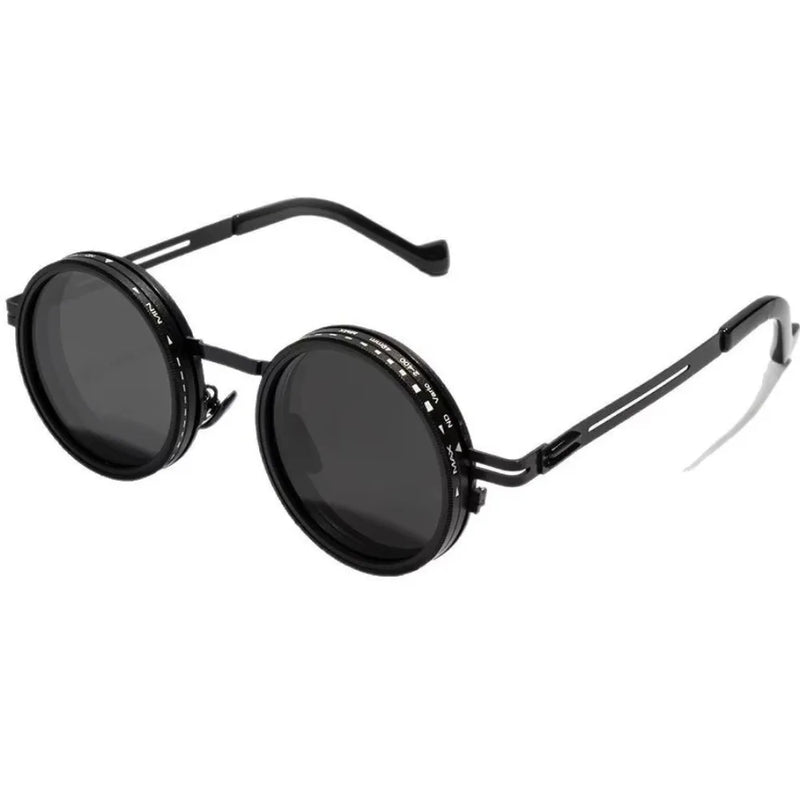 Fashion ND2-400 Adjustable Dimming Glasses ND Filter 9 Level Sunglasses With Glasse Case UV400 Sun Glasses Driving