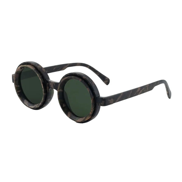Fashion ND2-400 Adjustable Dimming Glasses 9 Level ND Filter Fishing Sunglasses UV400 Round  Sunglasses Driving