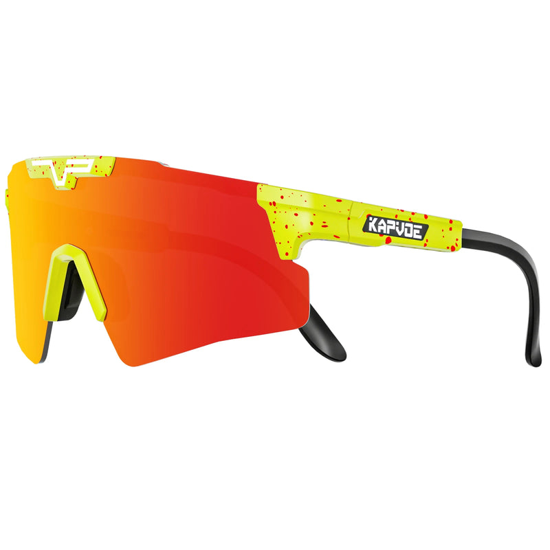 Kapvoe Outdoor Riding Sunglasses UV400 Protection Glasses Hiking Goggles Fishing Eyewear Men Women Sports Polarized Eyewear