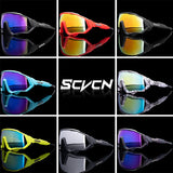 SCVCN Cycling Glasses Men MTB Cycling Sunglasses Outdoor Bicycle Sunglasses Women Road Bike Glasses UV400 Sports Eyewear