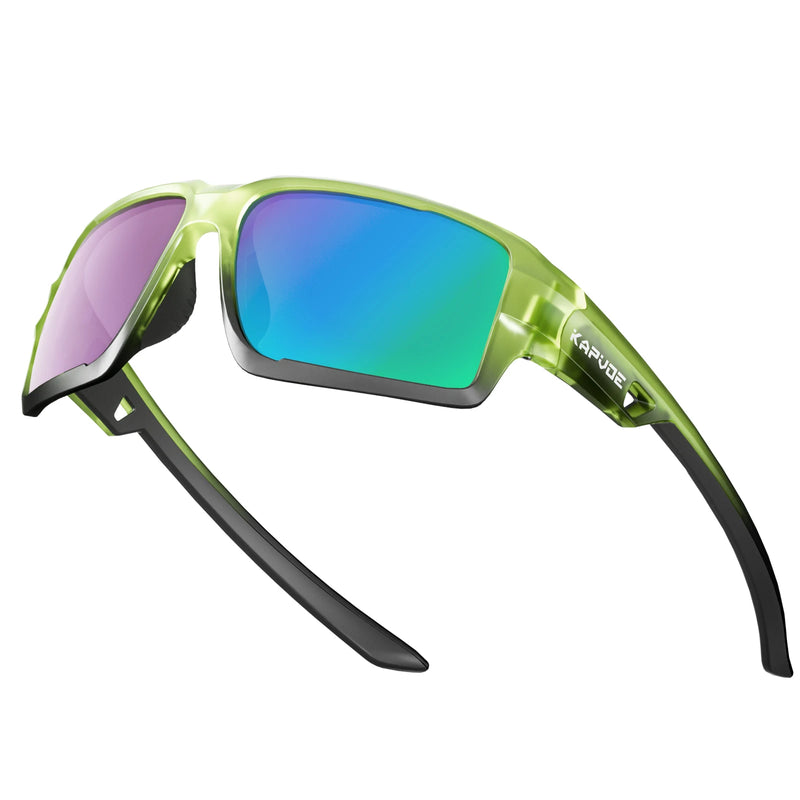 Kapvoe Polarized Fishing Eyewear Glasses UV400 Protection Sports Glasses Men Women Riding Driving Sunglasses Hiking Eyewear