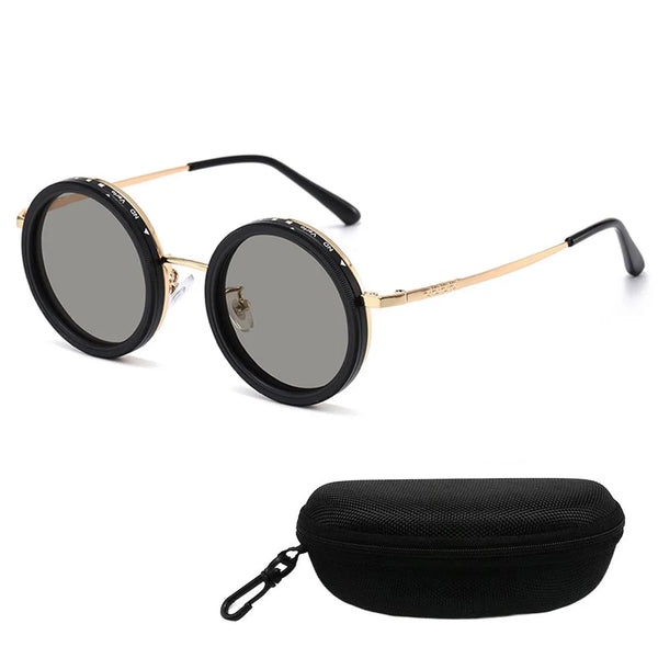 Fashion ND2-400 Adjustable Dimming Glasses ND Filter UV400 Fishing Sunglasses 9 Level Sun Glasses Driving