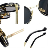 Fashion ND2-400 Adjustable Dimming Glasses ND Filter UV400 Polarized Sunglasses 9 Level With Glasse Case Eyewear Outdoor