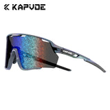 KAPVOE New Technology Nano Lenses Cycling Glasses Outdoor Sports Sunglasses Bike Eyewear Men Women MTB Bicycle UV400 Protective