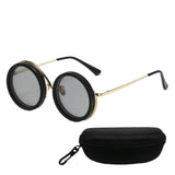 Fashion ND2-400 Adjustable Dimming Glasses 9 Level UV400  Sunglasses With Glasse Case ND Filter Eyewear Driving