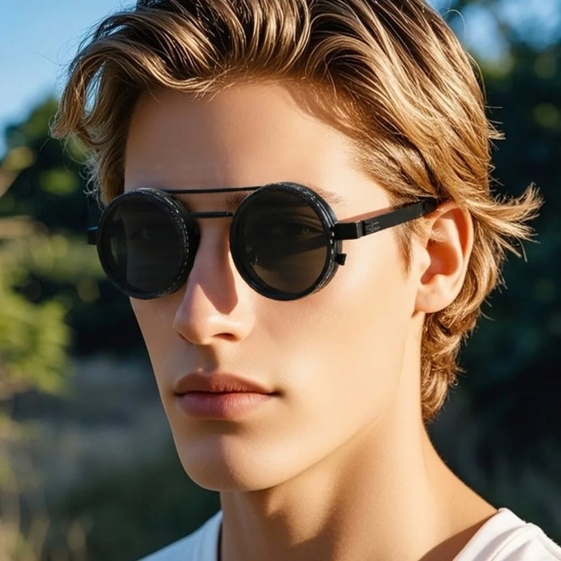 Fashion ND2-400 Adjustable Dimming Glasses ND Filter 9 Level Fishing Sunglasses UV400 With Glasse Case Eyewear Driving