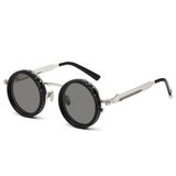 ABAE-49Mm ND9 Adjustable Dimming Sunglasses Polarized UV Resistant High-Definition Fishing Filter Glasses Silver