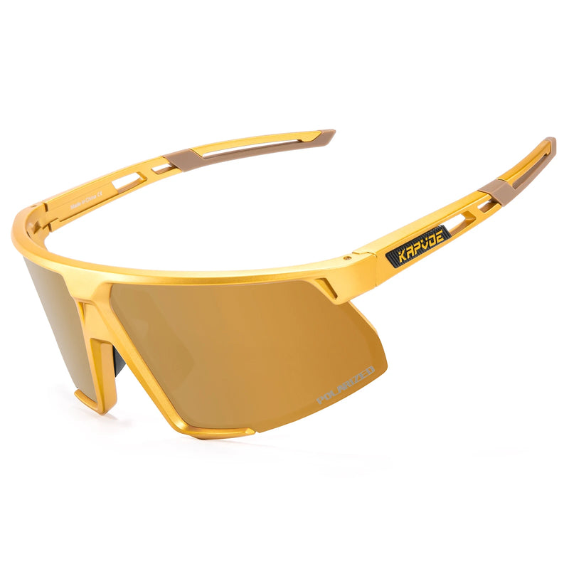 KAPVOE UV400 Hiking Goggles TR90 Cycling Polarized Sunglasses Men Women Outdoor Sports MTB Bike Eyewear Road Bicycle Glasses