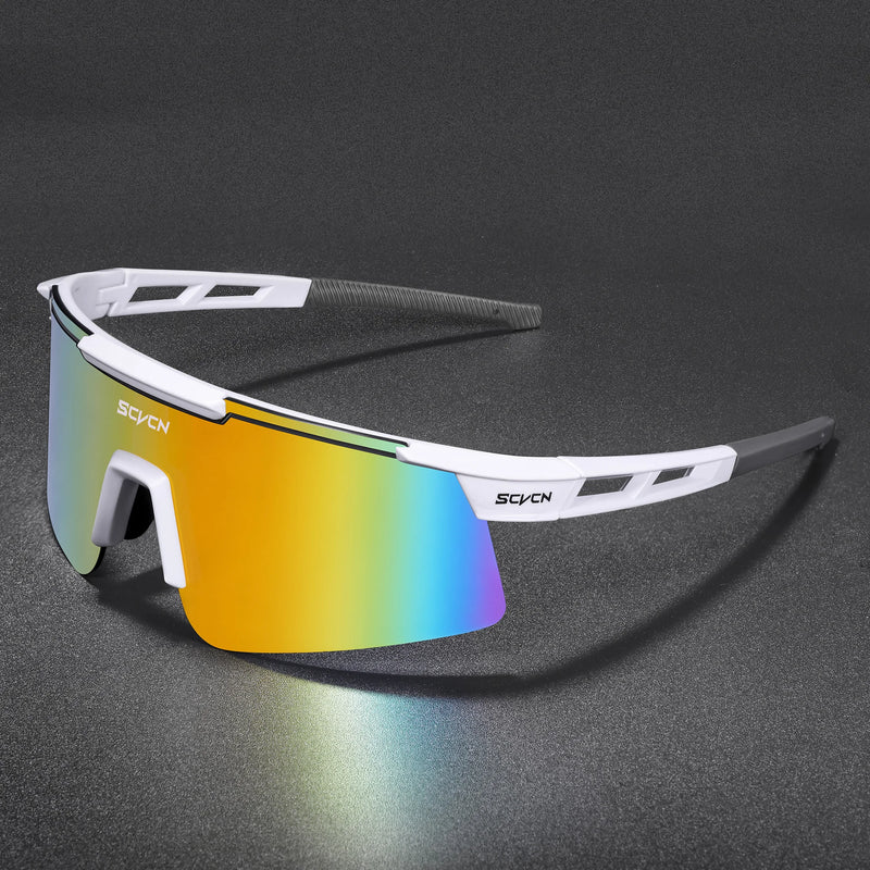 SCVCN New Outdoor Cycling Goggles Men Hiking Sunglasses Women Sports Eyewear Mountain Cycling Goggles UV400 Protection Glasses