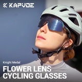KAPVOE New Technology Nano Lenses Cycling Glasses Outdoor Sports Sunglasses Bike UV400 Eyewear Men Women Road Bicycle Goggles