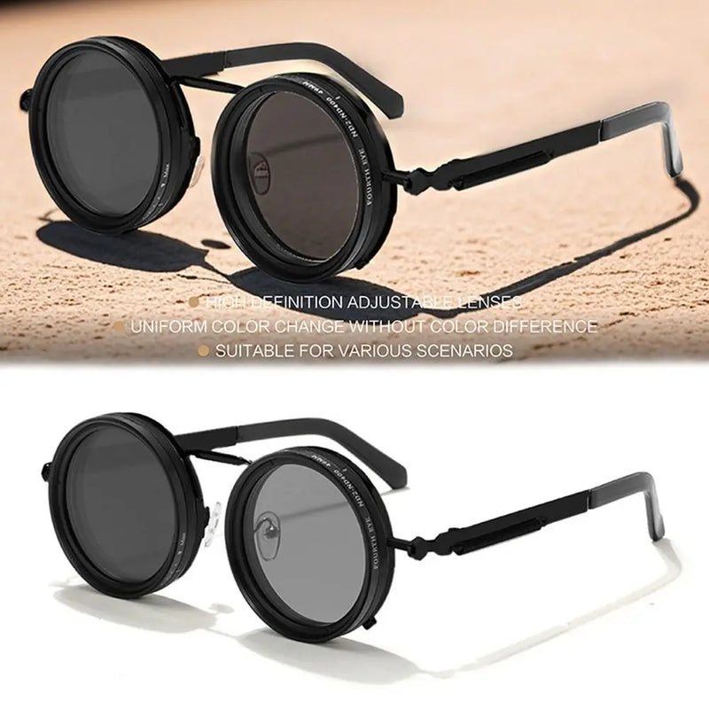 Fashion ND2-400 Adjustable Dimming Glasses ND Filter 9 Level Sunglasses UV400 Fishing Sunglasses Outdoor