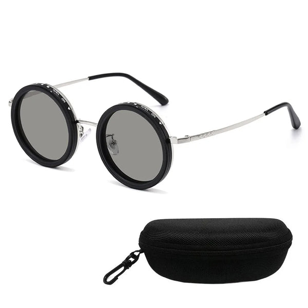 Fashion ND2-400 Adjustable Dimming Glasses ND Filter UV400 Fishing Sunglasses 9 Level Sun Glasses Driving