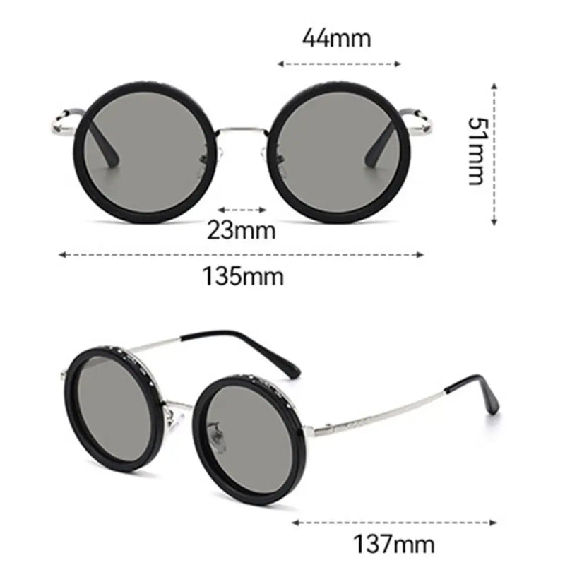 Fashion ND2-400 Adjustable Dimming Glasses ND Filter UV400 Fishing Sunglasses 9 Level Sun Glasses Driving