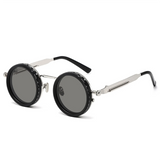 ABAE-49Mm ND9 Adjustable Dimming Sunglasses Polarized UV Resistant High-Definition Fishing Filter Glasses Silver
