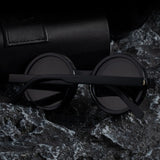 New ND2-400 Adjustable Dimming Glasses ND Filter UV400 Fishing Sunglasses Round 9 Level Eyewear Outdoor