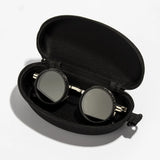 Fashion ND2-400 Adjustable Dimming Glasses 9 Level UV400 Fishing Sunglasses With Glasse Case ND Filter Eyewear Driving
