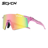 SCVCN Outdoor Riding Sunglasses Fishing Eyewear Men Women Sports Cycling Eyewear UV400 Protection Glasses Hiking Goggles