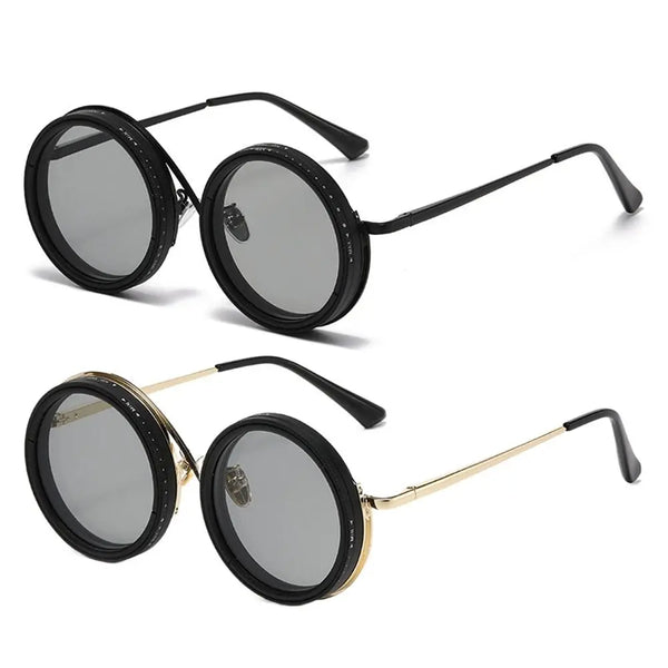 New ND2-400 Adjustable Dimming Glasses 9 Level UV400 Fishing Sunglasses ND Filter With Glasse Case Polarized Sunglasses Outdoor