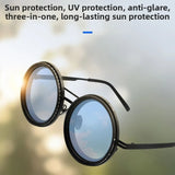Fashion ND2-400 Adjustable Dimming Glasses Gradient ND Filter Fishing Sunglasses UV400 9 Level Sun Glasses Outdoor