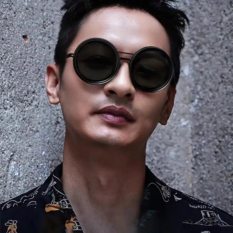 Sunglasses ND9 Adjustable Dimming  Handmade Men's Fishing Filter Glasses UV400 Personalized Polarizing For Male Women Eyeglasses