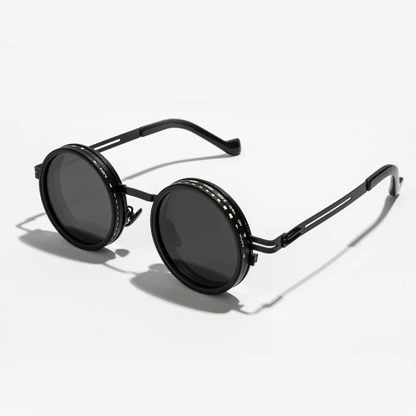 Fashion ND2-400 Adjustable Dimming Glasses 9 Level UV400 Fishing Sunglasses With Glasse Case ND Filter Eyewear Driving