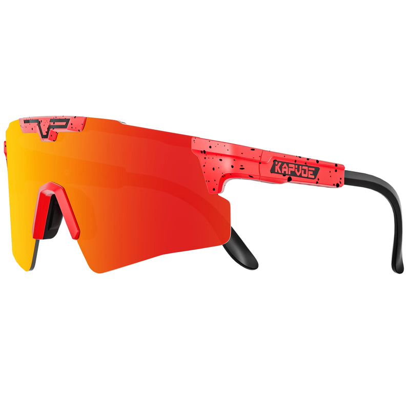Kapvoe Outdoor Riding Sunglasses UV400 Protection Glasses Hiking Goggles Fishing Eyewear Men Women Sports Polarized Eyewear
