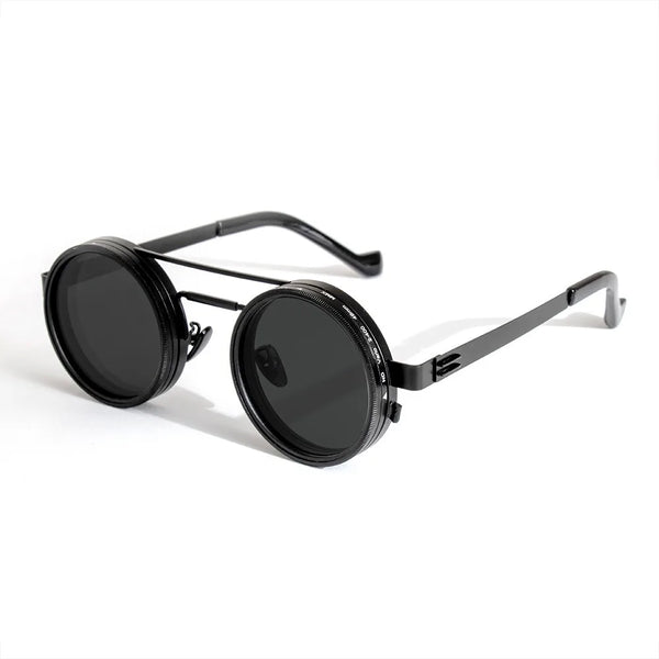 Fashion ND2-400 Adjustable Dimming Glasses ND Filter 9 Level Fishing Sunglasses UV400 With Glasse Case Eyewear Driving