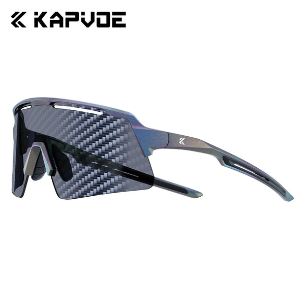KAPVOE New Technology Nano Lenses Cycling Glasses Outdoor Sports Sunglasses Bike UV400 Eyewear Men Women Road Bicycle Goggles