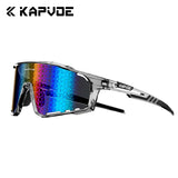 KAPVOE New Technology Nano Lenses Cycling Glasses Outdoor Sports Sunglasses Bike Eyewear Men Women MTB Bicycle UV400 Protective