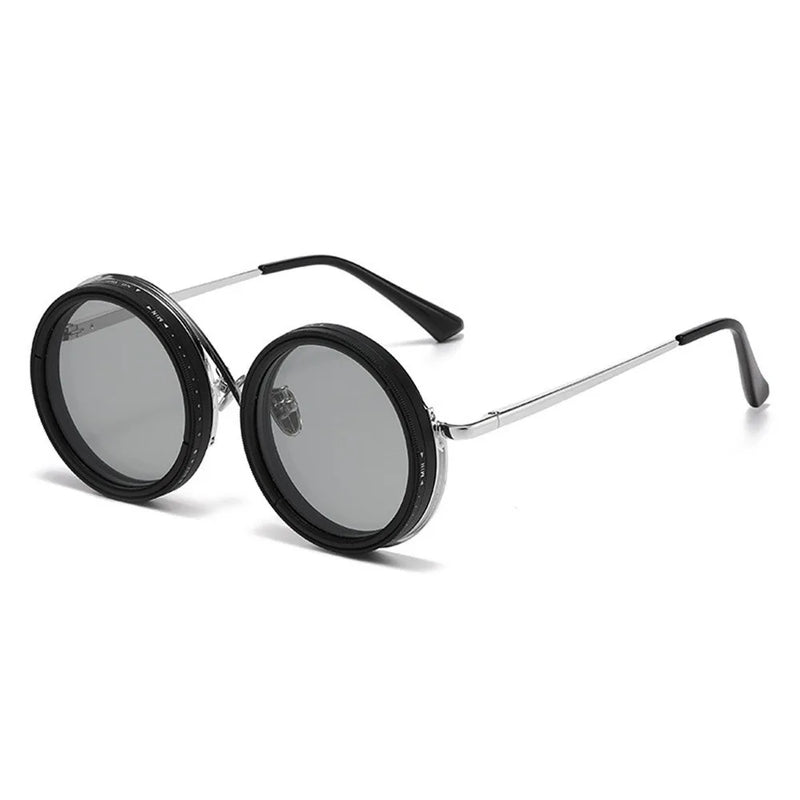 Fashion ND2-400 Adjustable Dimming Glasses 9 Level UV400  Sunglasses With Glasse Case ND Filter Eyewear Driving