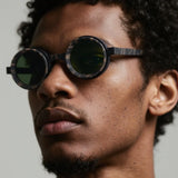 Fashion ND2-400 Adjustable Dimming Glasses 9 Level ND Filter Fishing Sunglasses UV400 Round  Sunglasses Driving