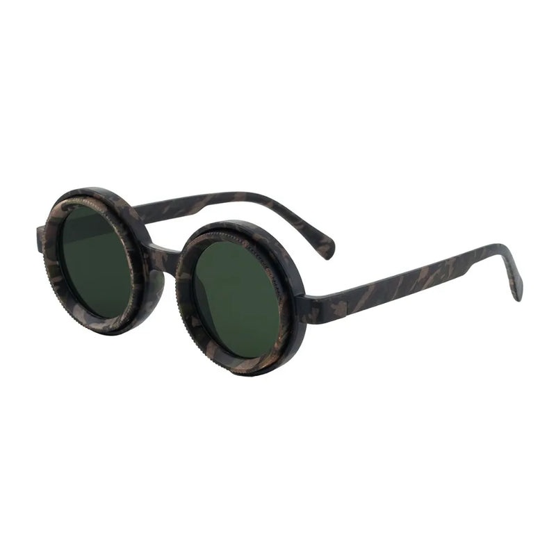 New ND2-400 Adjustable Dimming Glasses ND Filter UV400 Fishing Sunglasses Round 9 Level Eyewear Outdoor