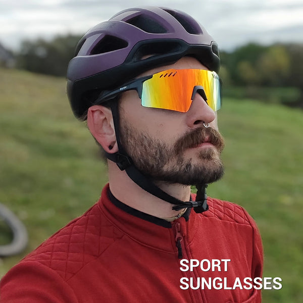 SCVCN Outdoor Riding Sunglasses Fishing Eyewear Men Women Sports Cycling Eyewear UV400 Protection Glasses Hiking Goggles