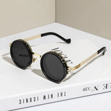Retro Polarized ND9 Adjustable Dimming Sun Glasses Men Women Round Sunglasses Punk Men's Fishing Eyeglasses Outdoor Shades UV400