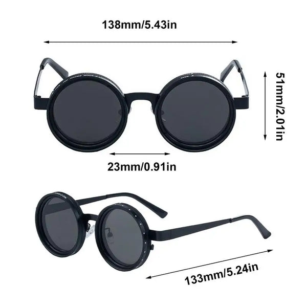 Polarized Sunglasses Men Driving Eyeglasses Polarized Protection Trendy UV Shield Eyewear Adjustable Dimming Glasses For Sports
