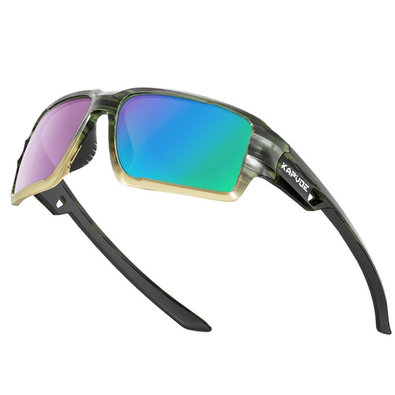 Kapvoe Polarized Fishing Eyewear Glasses UV400 Protection Sports Glasses Men Women Riding Driving Sunglasses Hiking Eyewear