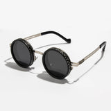 Driver Goggles Polarized Round Sunglasses ND9 Adjustable Dimming Sun Glasses Men Punk Men's Eyeglasses Outdoor Shades UV400