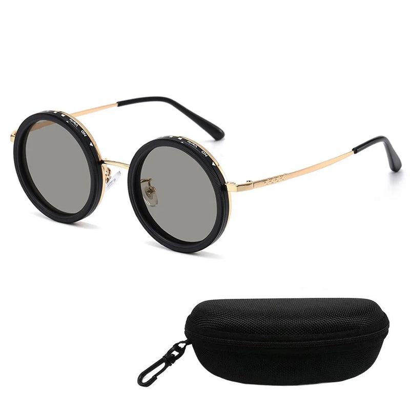 Fashion ND2-400 Adjustable Dimming Glasses ND Filter UV400 Fishing Sunglasses 9 Level Sun Glasses Driving