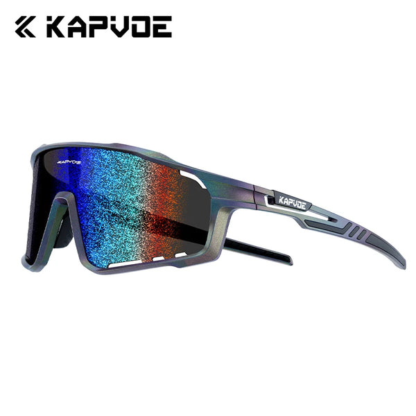 KAPVOE New Technology Nano Lenses Cycling Glasses Outdoor Sports Sunglasses Bike Eyewear Men Women MTB Bicycle UV400 Protective