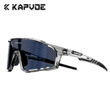 KAPVOE New Technology Nano Lenses Cycling Glasses Outdoor Sports Sunglasses Bike Eyewear Men Women MTB Bicycle UV400 Protective