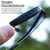 Sunglasses ND9 Adjustable Dimming  Handmade Men's Fishing Filter Glasses UV400 Personalized Polarizing For Male Women Eyeglasses