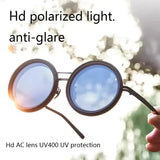 Black Metal Frame adjustable dimming glasses fishing sunglasses UV anti UV polarized sunglasses ND filter With Glasse Case Set