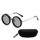 Fashion ND2-400 Adjustable Dimming Glasses 9 Level UV400  Sunglasses With Glasse Case ND Filter Eyewear Driving