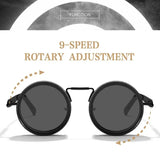 Fashion ND2-400 Adjustable Dimming Glasses 9 Level ND Filter Sunglasses UV400 Sun Glasses Outdoor