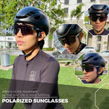 Kapvoe Outdoor Riding Sunglasses UV400 Protection Glasses Hiking Goggles Fishing Eyewear Men Women Sports Polarized Eyewear