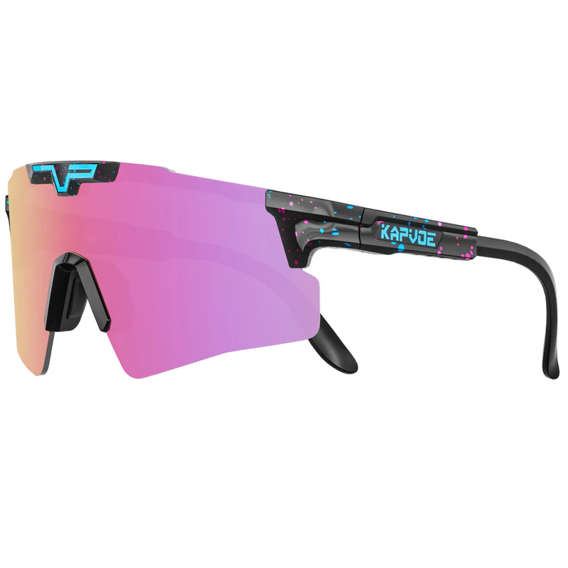 Kapvoe Outdoor Riding Sunglasses UV400 Protection Glasses Hiking Goggles Fishing Eyewear Men Women Sports Polarized Eyewear