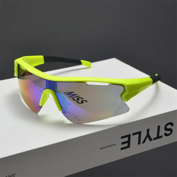 New Cycling Glasses Bike Sunglasses Men Eyewear Outdoor Sports Goggles Bicycle Women Riding Hiking Sunglasses for Male Female