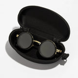 Fashion ND2-400 Adjustable Dimming Glasses 9 Level UV400 Fishing Sunglasses With Glasse Case ND Filter Eyewear Driving